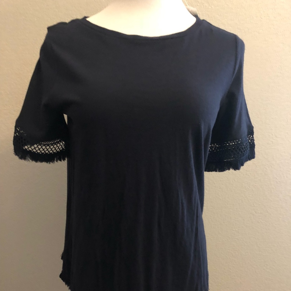 Navy blue t from Loft